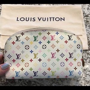 💥REDUCED & FINAL 💯Auth LV RARE multicolor pouch